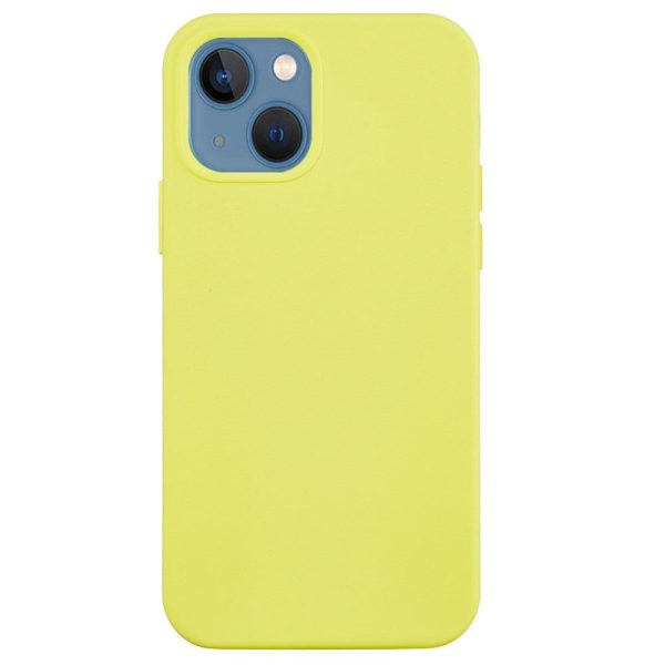 iPhone 15 Plus Liquid Silikone Cover - Gul For Cheap