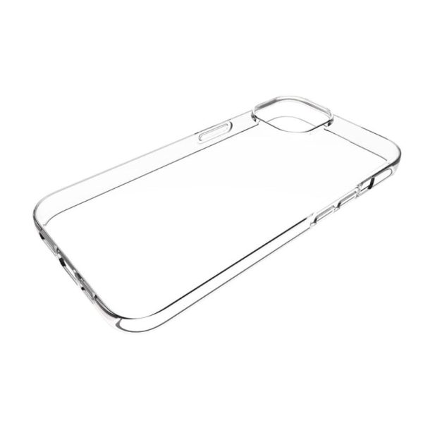 iPhone 15 Plus Fleksibel Plastik Cover - Gennemsigtig Online