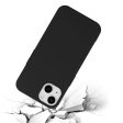 iPhone 15 Plus Mat Fleksibel Plastik Cover - Sort Fashion