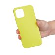 iPhone 15 Plus Liquid Silikone Cover - Gul For Cheap