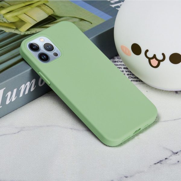 iPhone 15 Pro Liquid Silikone Cover - Mintgrøn Online