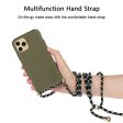 iPhone 15 Pro Max Fleksibelt Plastik Cover m. Snor   Strop - Army Grøn Online