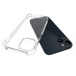 iPhone 15 Plus Shock-Proof Fleksibel Plastik Cover - Gennemsigtig For Cheap