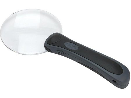 Carson LED Lighted 2x Power RimFree Round Magnifier Sale