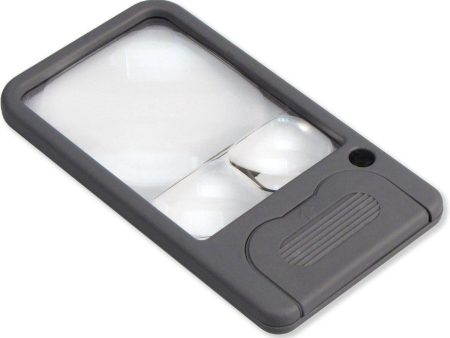 Carson Multi-Power 2.5x 4.5x 6x LED Lighted Pocket Magnifier For Discount