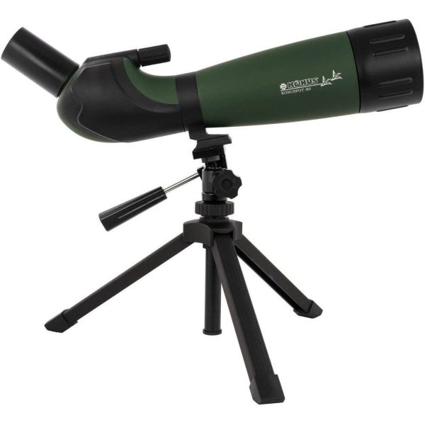 Konus Konuspot 80 - Green w  Smartphone Adapter Spotting Scope w  Free NTP31 Tactical Pen For Discount