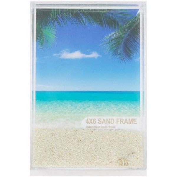 SHOT2GO Photo Block Frame 6x4 Sand For Cheap