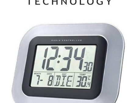 La Crosse Wall Clock with Indoor Temperature Hot on Sale