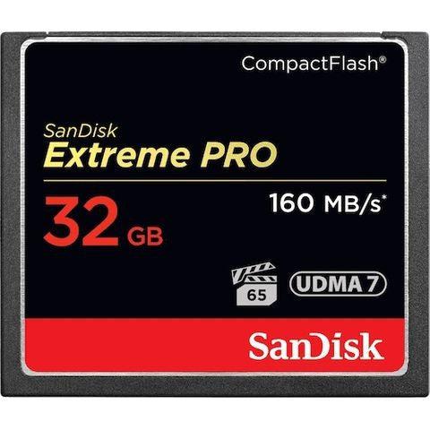 Sandisk Extreme Pro Compact Flash 32Gb Up To 160Mb S Cf Card Udma 7 Vpg-65 Discount