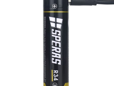 Speras R34 Battery - 3400mAh 18650 Lithium battery with Micro USB port For Discount