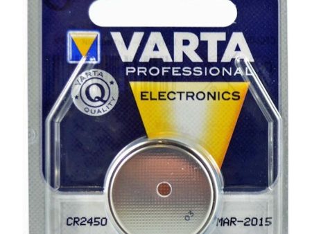 Varta Cr2450 3v Lithium Coin 1pk [Om10] Battery For Sale