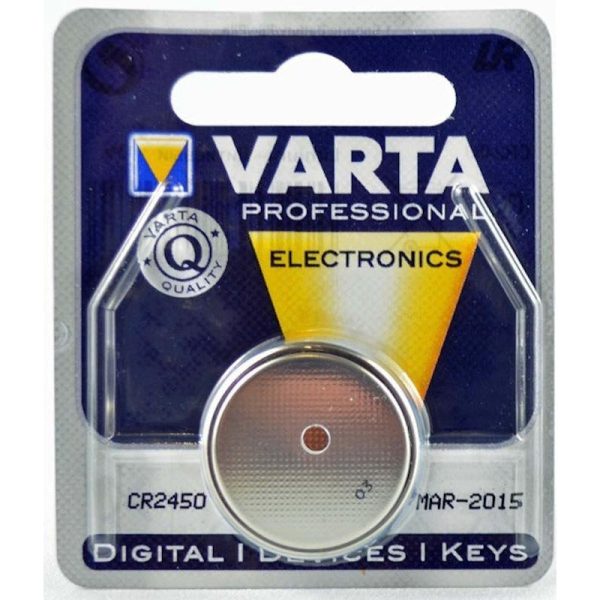 Varta Cr2450 3v Lithium Coin 1pk [Om10] Battery For Sale