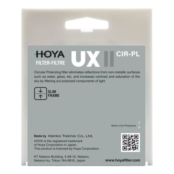 Hoya 67mm UX II Circular Polariser Filter on Sale