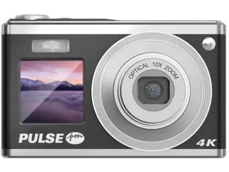 PULSE 10X Optical Zoom Compact Camera - Black Cheap