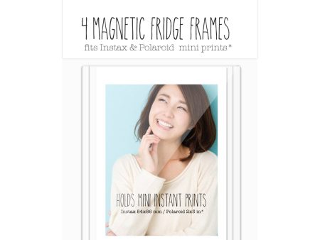 SHOT2GO Instax Magnetic Fridge Frames 4PK Cheap