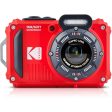 Kodak PIXPRO WPZ2 Waterproof Digital Camera - Red Fashion