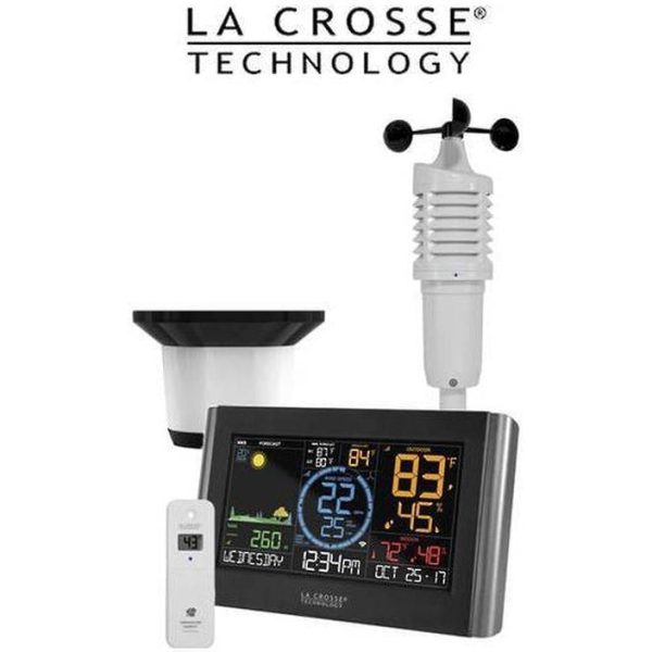 La Crosse WIFI Wind Speed Rain Colour Weather Station Supply