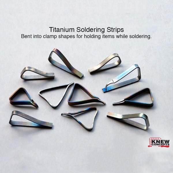 Knew Concepts Titanium Soldering Strips (Clamps) Cheap