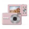 PULSE 16X Digital Zoom Compact Camera - Pink - Includes 32gb Memory Card Cheap