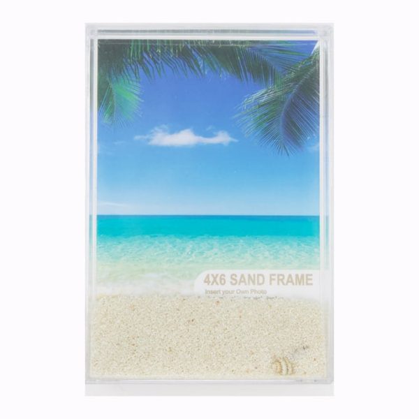 SHOT2GO Photo Block Frame 6x4 Sand For Cheap