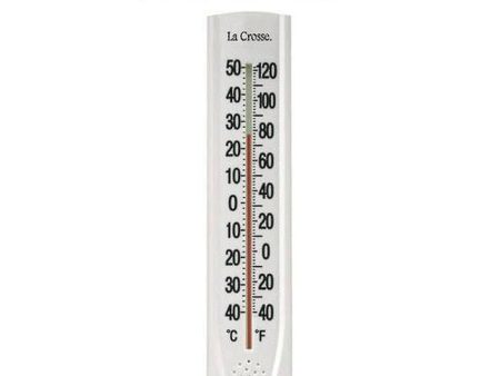 La Crosse 38cm Thermometer with Key Hider Supply