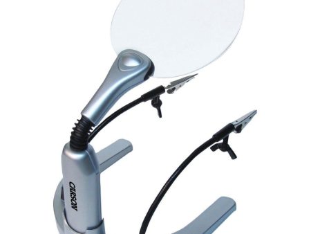 Carson HelpingHands (Magnitouch Deluxe) 2x Soldering and Craft Magnifier Online now