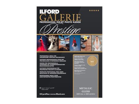 Ilford Galerie Metallic Gloss 260gsm A4 25 Sheets GPMG10 Discount