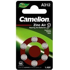 Camelion A312 1.4V Zinc Air 6Pk Box10 Discount