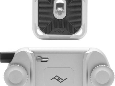 Peak Design CAPTURE CAMERA CLIP (V3) SLVR W PLATE Online Sale