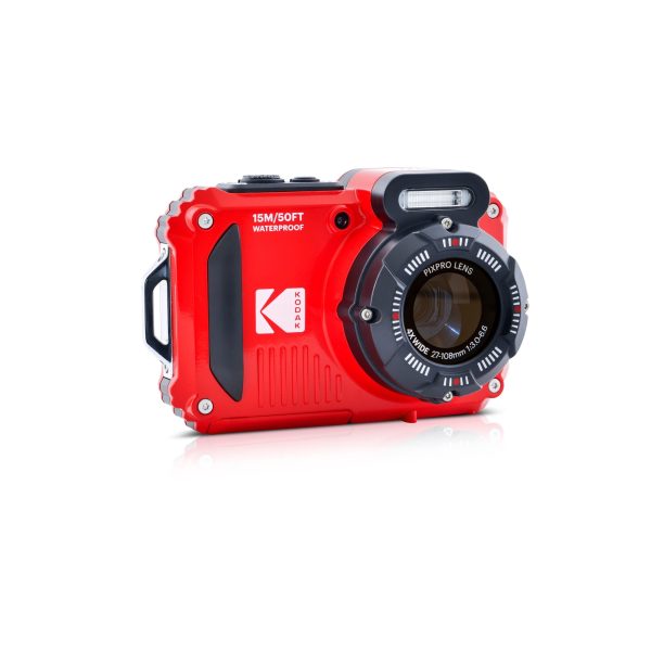 Kodak PIXPRO WPZ2 Waterproof Digital Camera - Red Fashion