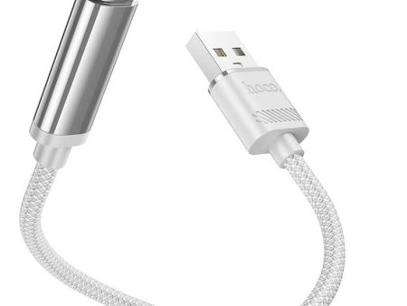 HOCO U127 - Lightning to USB 2.4A 1.2m - Silver - CLEARANCE Online