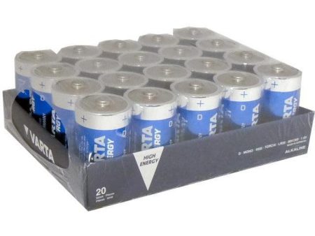 Varta Alk Longlife Power D 20Pk Box5 Supply