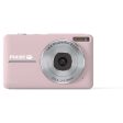 PULSE 16X Digital Zoom Compact Camera - Pink - Includes 32gb Memory Card Cheap