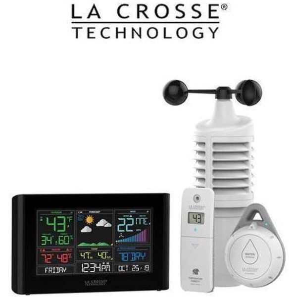 La Crosse WIFI Wind Weather Station AccuWeather Forecast Discount