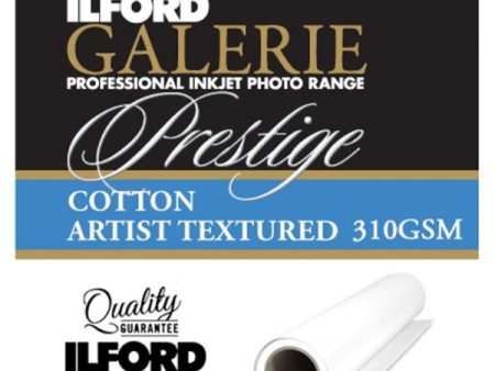 Ilford Galerie Cotton Artist Textured 310gsm 24  61cm x 15m Roll GPCAT23 on Sale