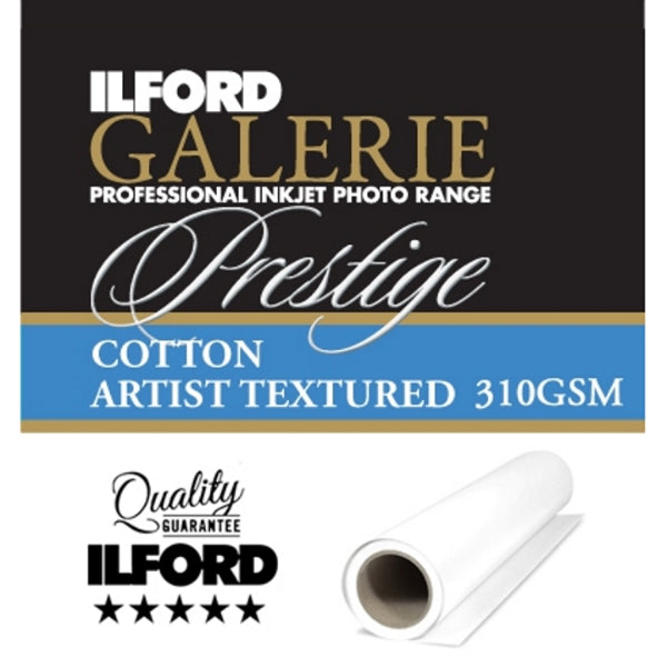 Ilford Galerie Cotton Artist Textured 310gsm 24  61cm x 15m Roll GPCAT23 on Sale