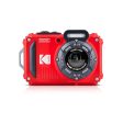 Kodak PIXPRO WPZ2 Waterproof Digital Camera - Red Fashion