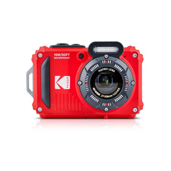 Kodak PIXPRO WPZ2 Waterproof Digital Camera - Red Fashion