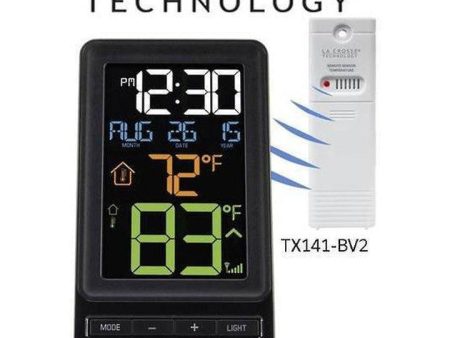 La Crosse Color Thermometer Station on Sale