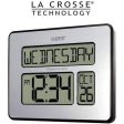 La Crosse Digital Wall Clock with Day Display Discount