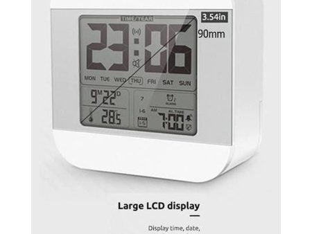 La Crosse Smart Talking Clock Time and Temperature Speaking Supply