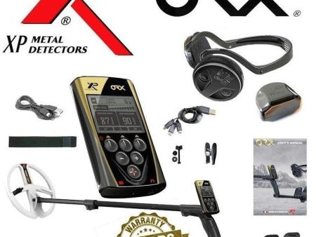 XP ORX HF 22cm Coil Metal Detector with FREE MI-6 Pinpointer & Headphones For Cheap