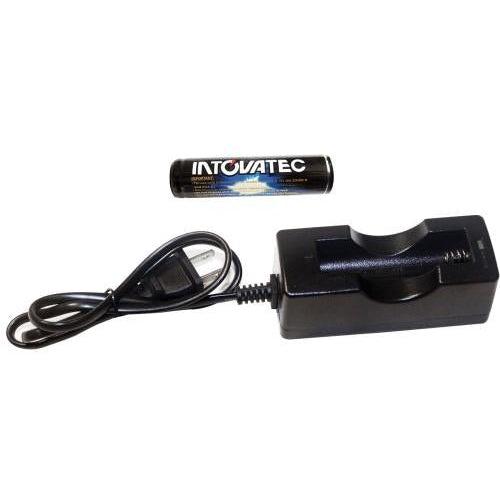 Tovatec 18650 Li-ion Battery & Charger Torch For Discount