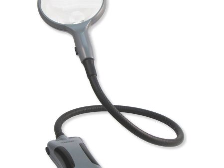 Carson BoaMag 2.5x with 5x Power Spot Flexible Neck Magnifier Supply