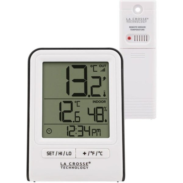 La Crosse Indoor Outdoor Thermometer For Sale