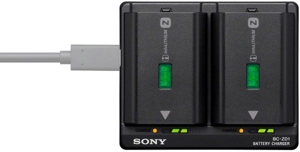 Sony Alpha BCZD1 NPFZ100 Dual Battery Charger Supply